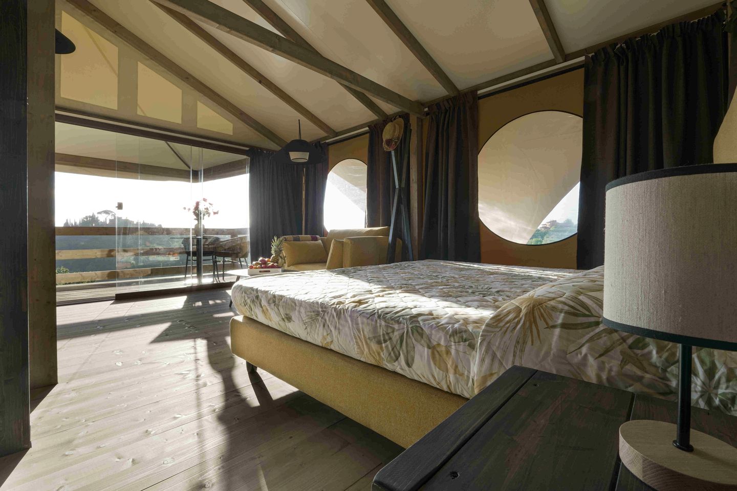 Amazing Safari Tent with Pool and Views in Italy
