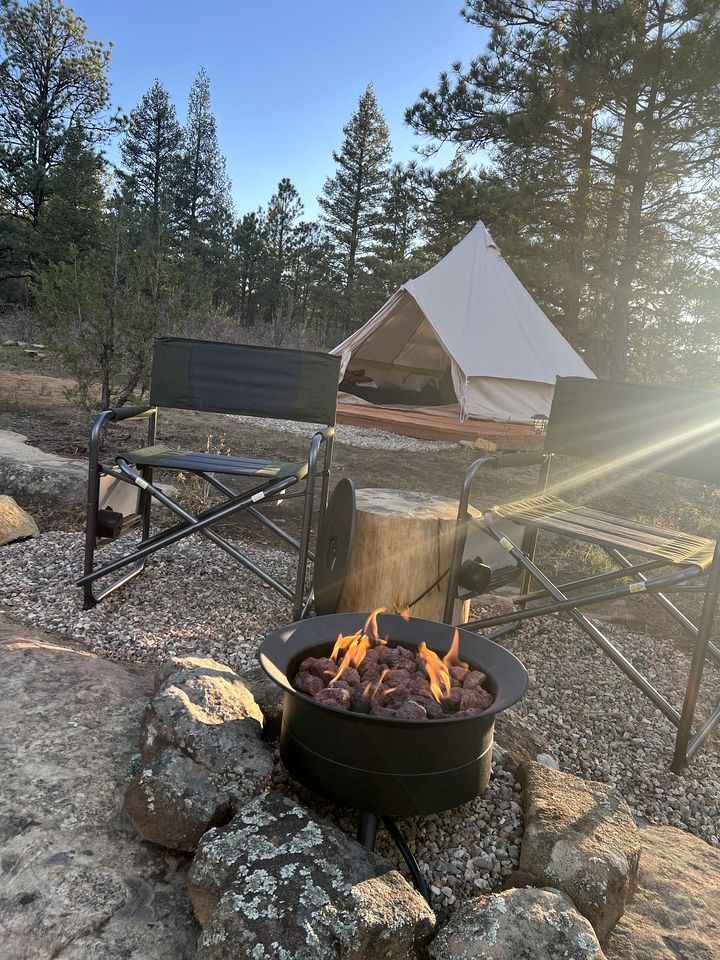 Private Bell Tent with Amazing Stargazing in Colorado