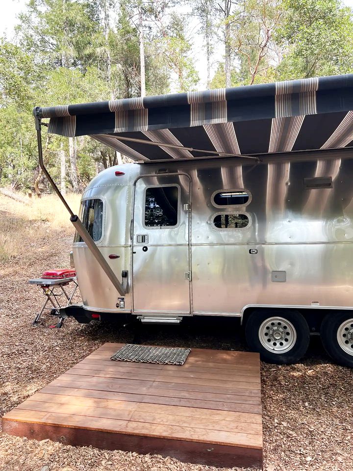 Secluded Airstream for Glamping Near Big Basin, Redwoods California