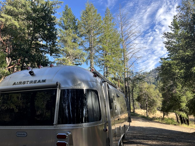 Secluded Airstream for Glamping Near Big Basin, Redwoods California