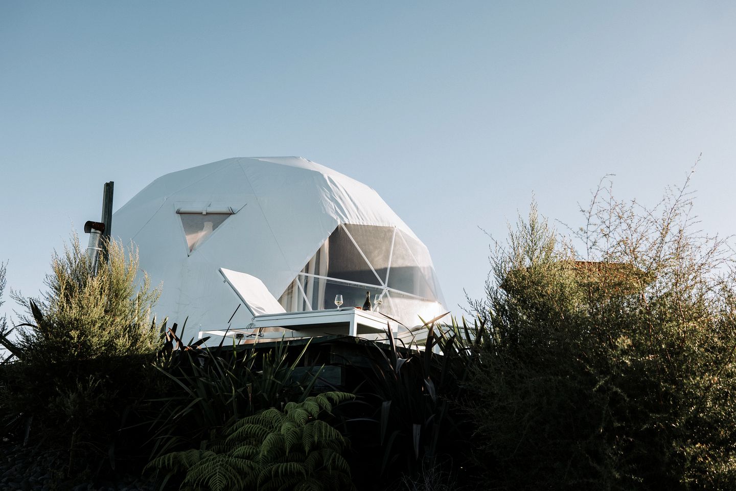 Isolated Dome Ideal for a Romantic Getaway in Rangiriri, New Zealand