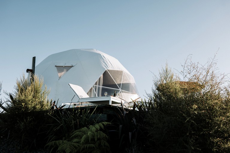 Isolated Dome Ideal for a Romantic Getaway in Rangiriri, New Zealand