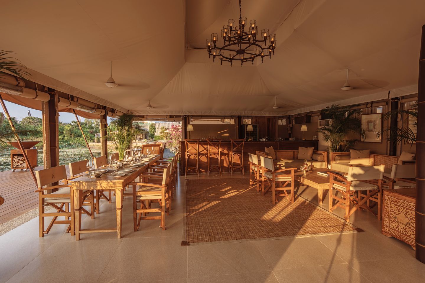 Luxury Safari Tents with Modern and Unique Comfort in Thailand