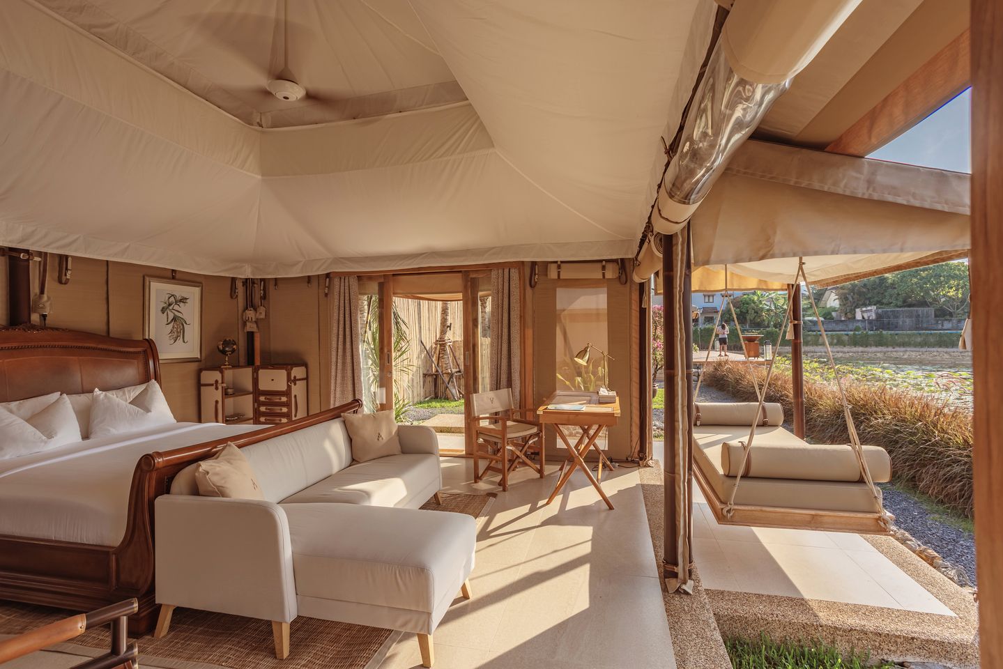 Luxury Safari Tents with Modern and Unique Comfort in Thailand