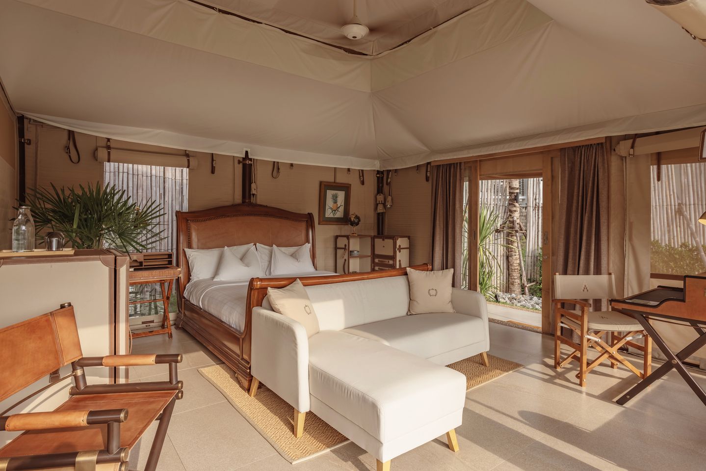 Luxury Safari Tents with Modern and Unique Comfort in Thailand