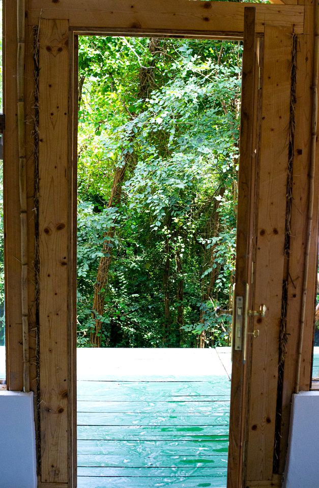 Picturesque Tiny Cabin Nestled into the Woods Near the Coast in Portugal