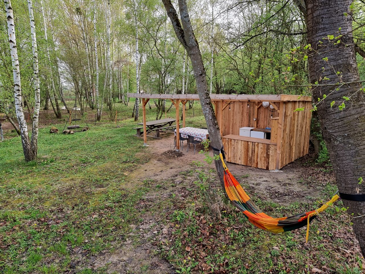 Quaint Cottage with Sauna Nestle into the Woods in Poland