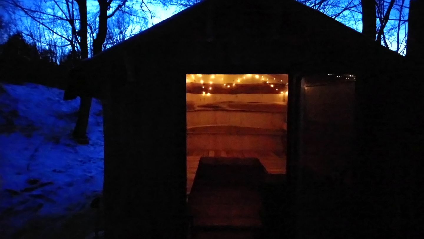Quaint Cottage with Sauna Nestle into the Woods in Poland