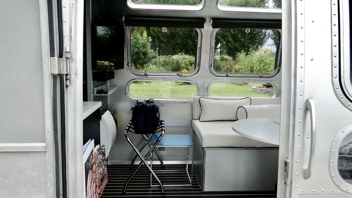 Vintage Airstream Fully Remodeled with BBQ in British Columbia