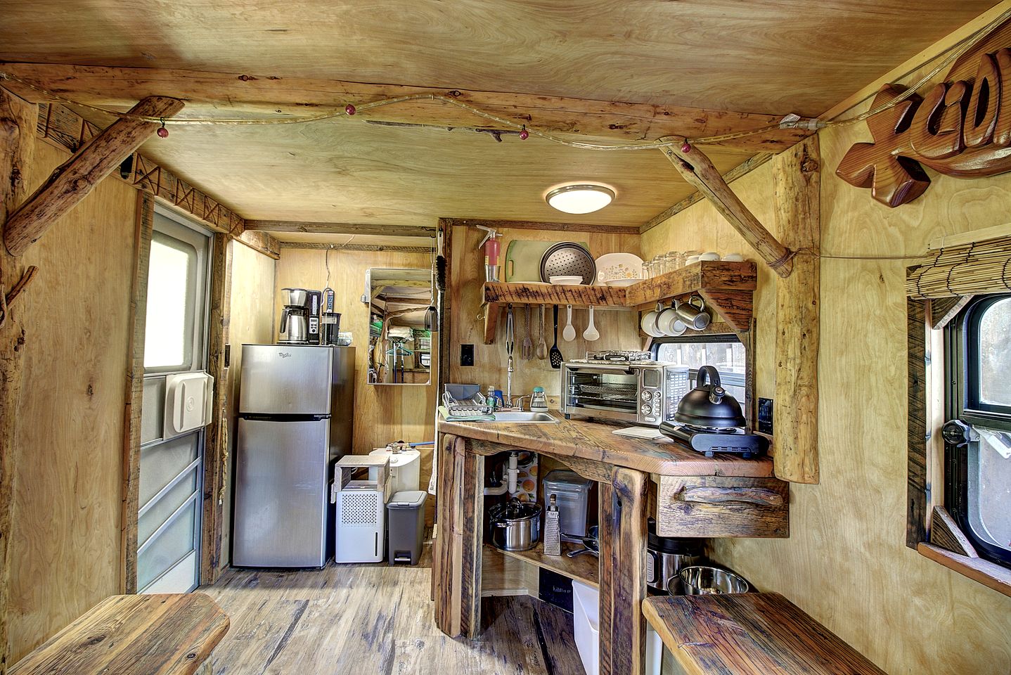 Rustic Cozy Camper Well Equipped Great for Nature Lovers in Montana