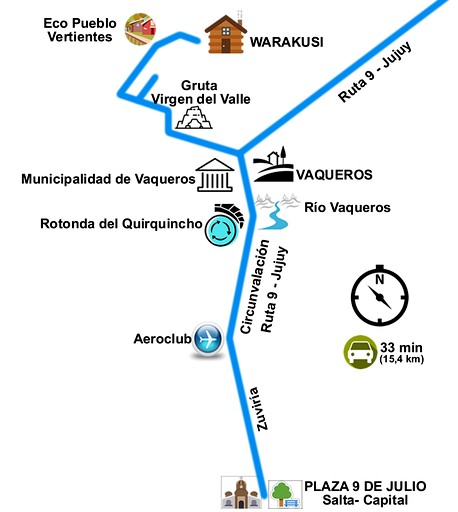 Cabins (Argentina, Vaqueros, Salta)