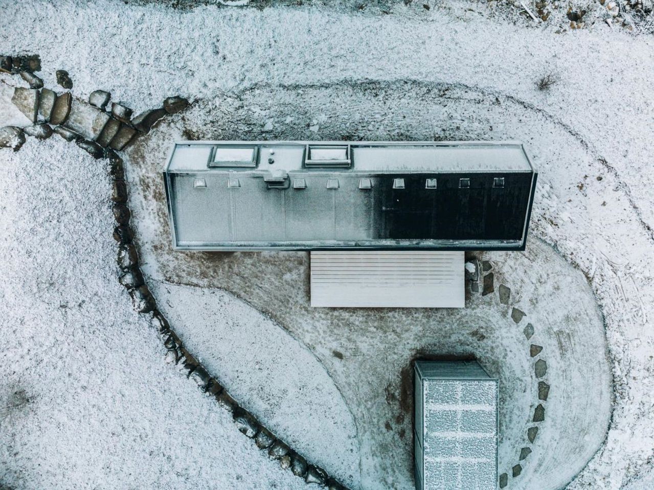 Sustainable Chic Tiny House with Outdoor Shower and Sauna in Germany