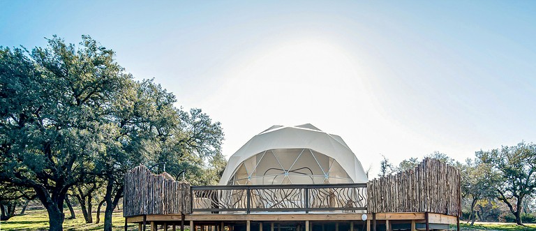 Romantic Domes with Hot-Tub and Hill Country Views in Texas