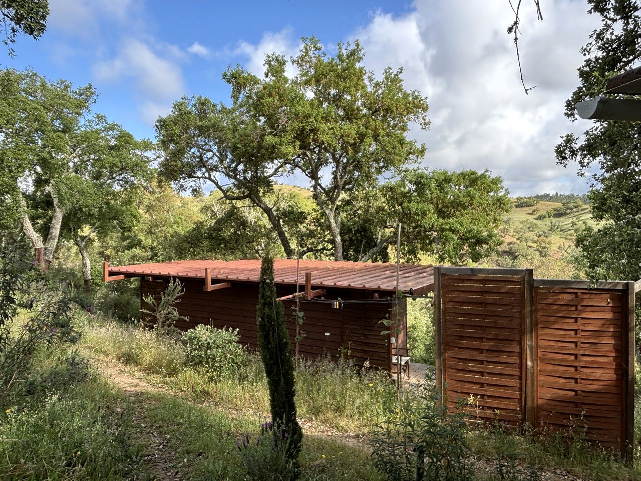 Cozy Tiny Cabin on a Wonderful Working Farm for a Peaceful Escape Surrounded by Nature in Odemira, Portugal