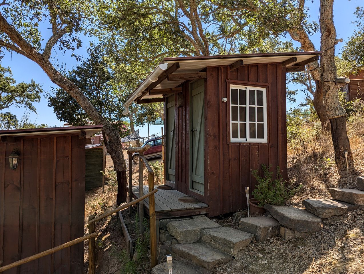 Cozy Tiny Cabin on a Wonderful Working Farm for a Peaceful Escape Surrounded by Nature in Odemira, Portugal