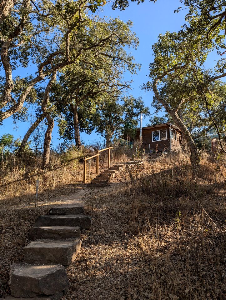 Cozy Tiny Cabin on a Wonderful Working Farm for a Peaceful Escape Surrounded by Nature in Odemira, Portugal