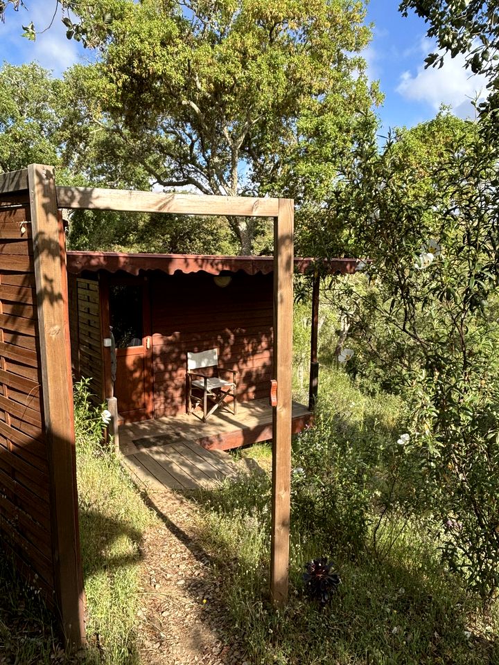 Cozy Tiny Cabin on a Wonderful Working Farm for a Peaceful Escape Surrounded by Nature in Odemira, Portugal