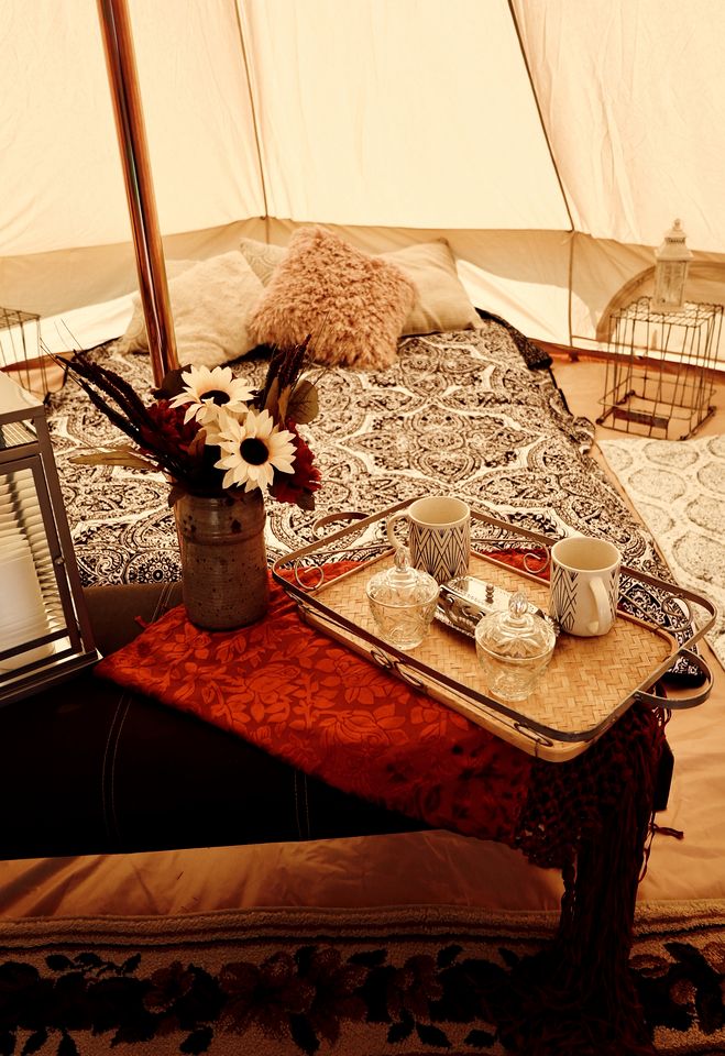 Romantic Bell Tent with Spectacular Countryside Views in Montana