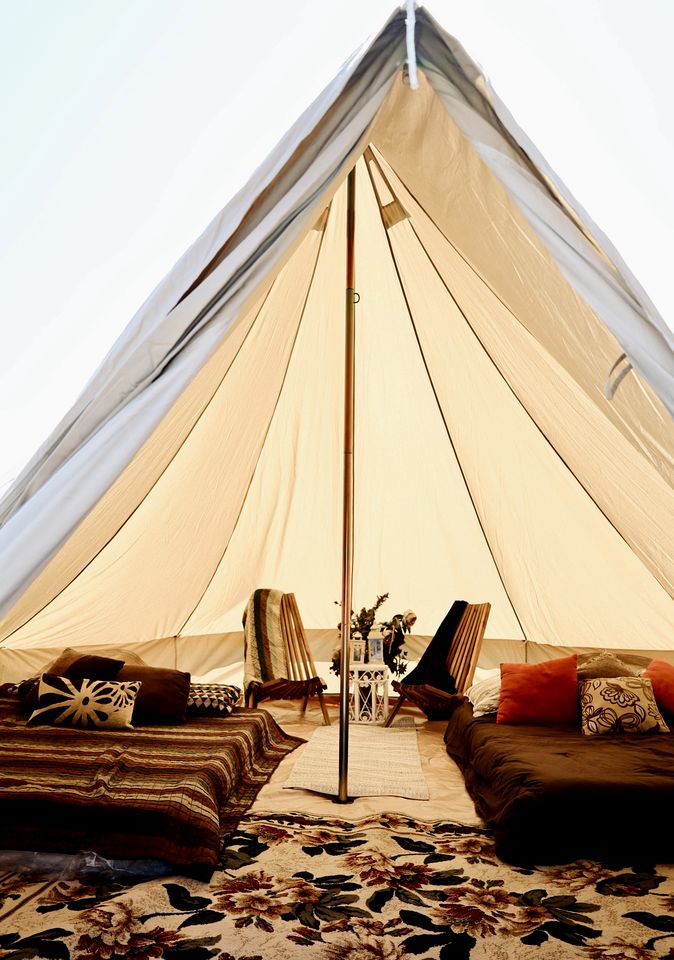 Romantic Bell Tent with Spectacular Countryside Views in Montana