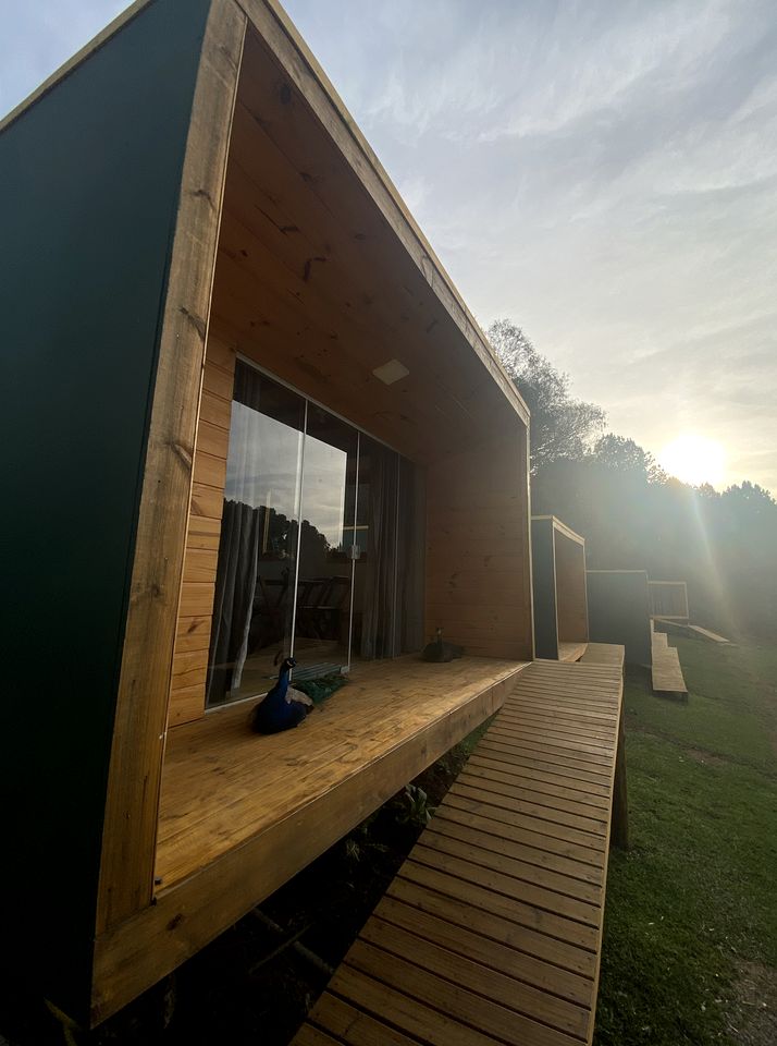 Intimate Cottages Surrounded by Nature and Waterfalls in Brazil