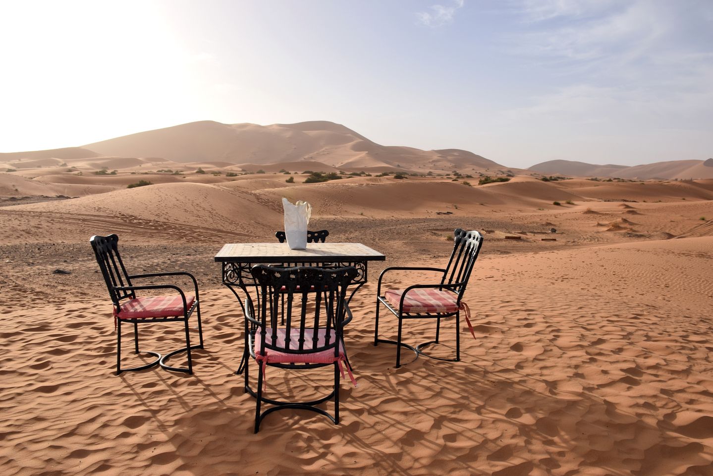 Remote Tented Cabins Ideal for a Desert Glamping Experience in Morocco