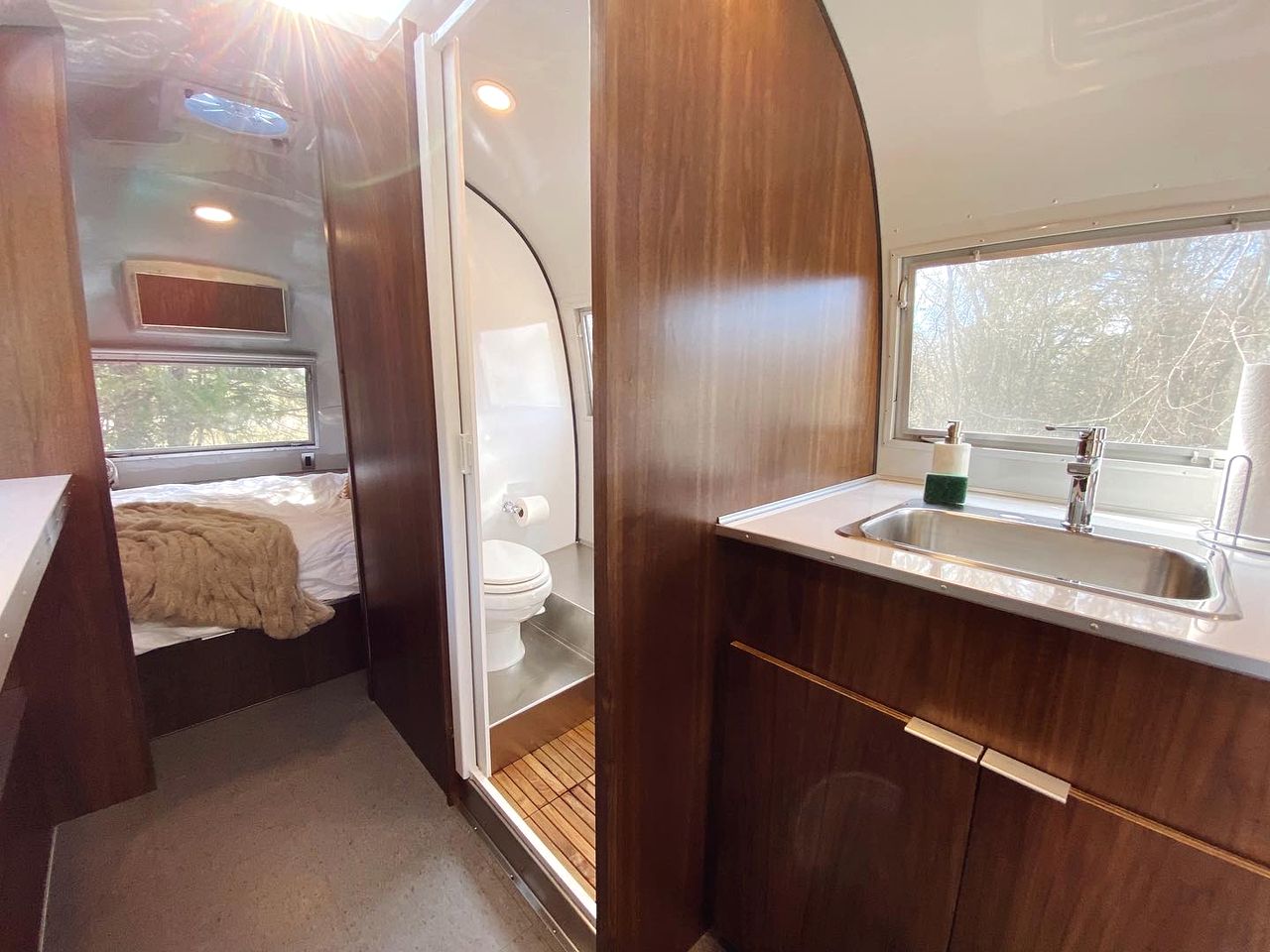 Restored Beautiful Airstream Fully Equipped with Incredible Outdoor Living in Texas