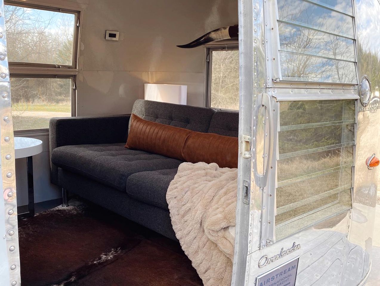 Restored Beautiful Airstream Fully Equipped with Incredible Outdoor Living in Texas