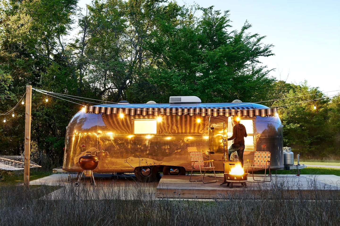 Restored Beautiful Airstream Fully Equipped with Incredible Outdoor Living in Texas