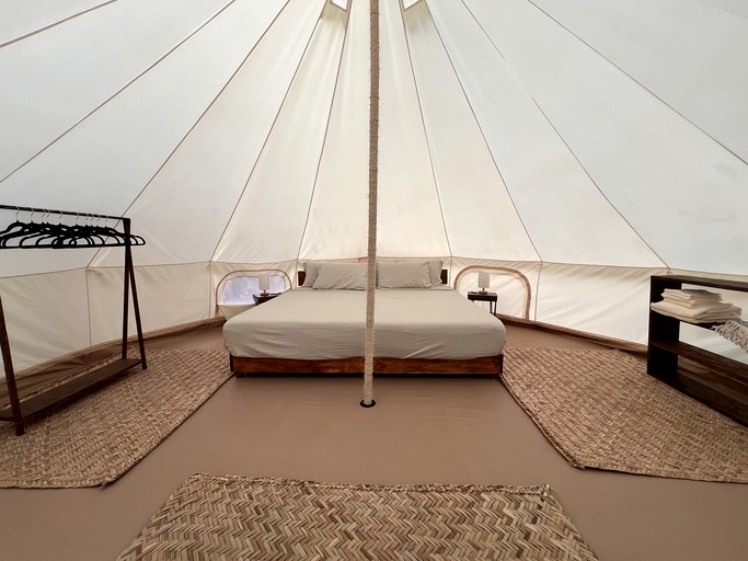 Bell Tents (Mexico, Bacalar, Quintana Roo)
