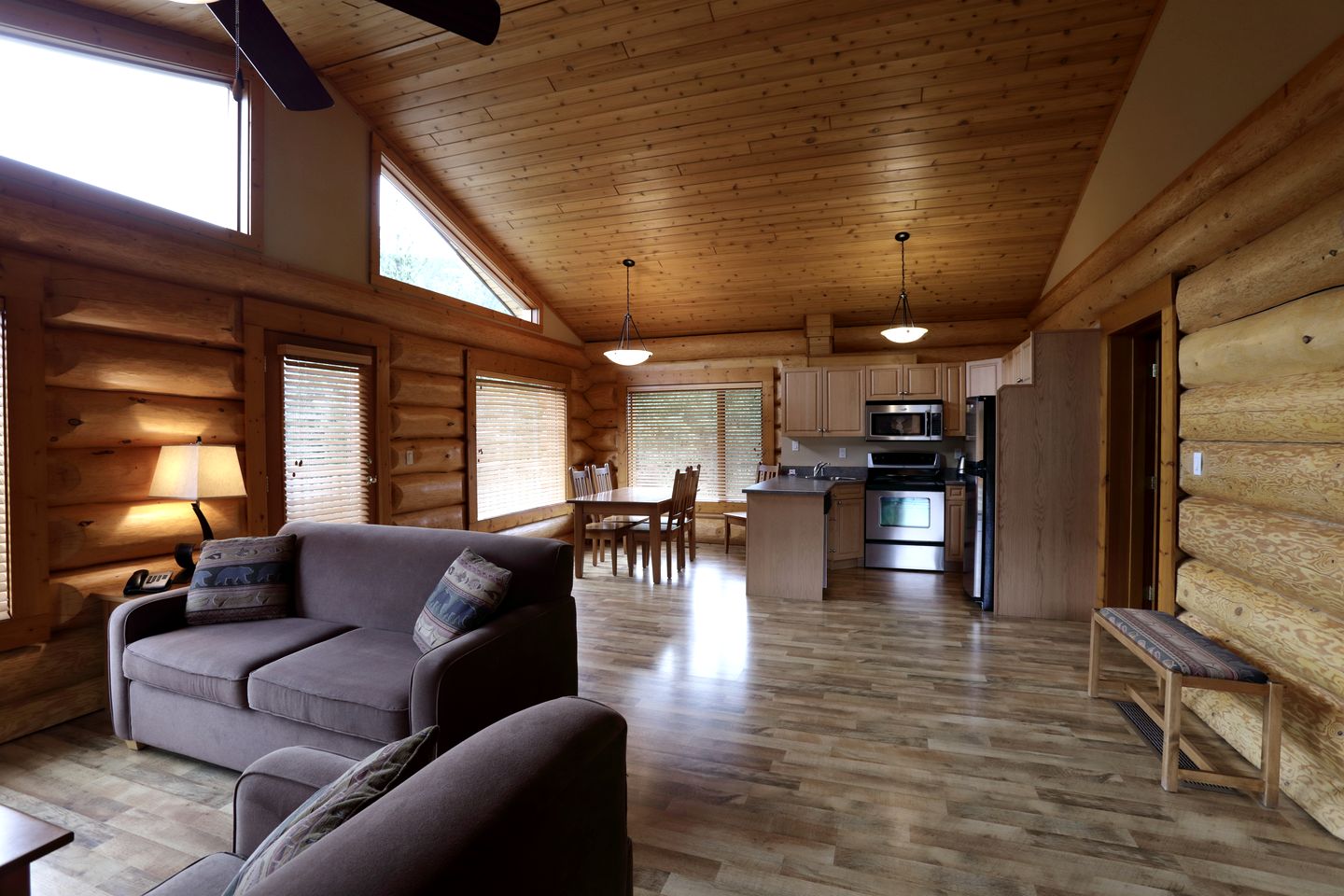 Gorgeous Lake Cabins Great for a Family Getaway in British Columbia