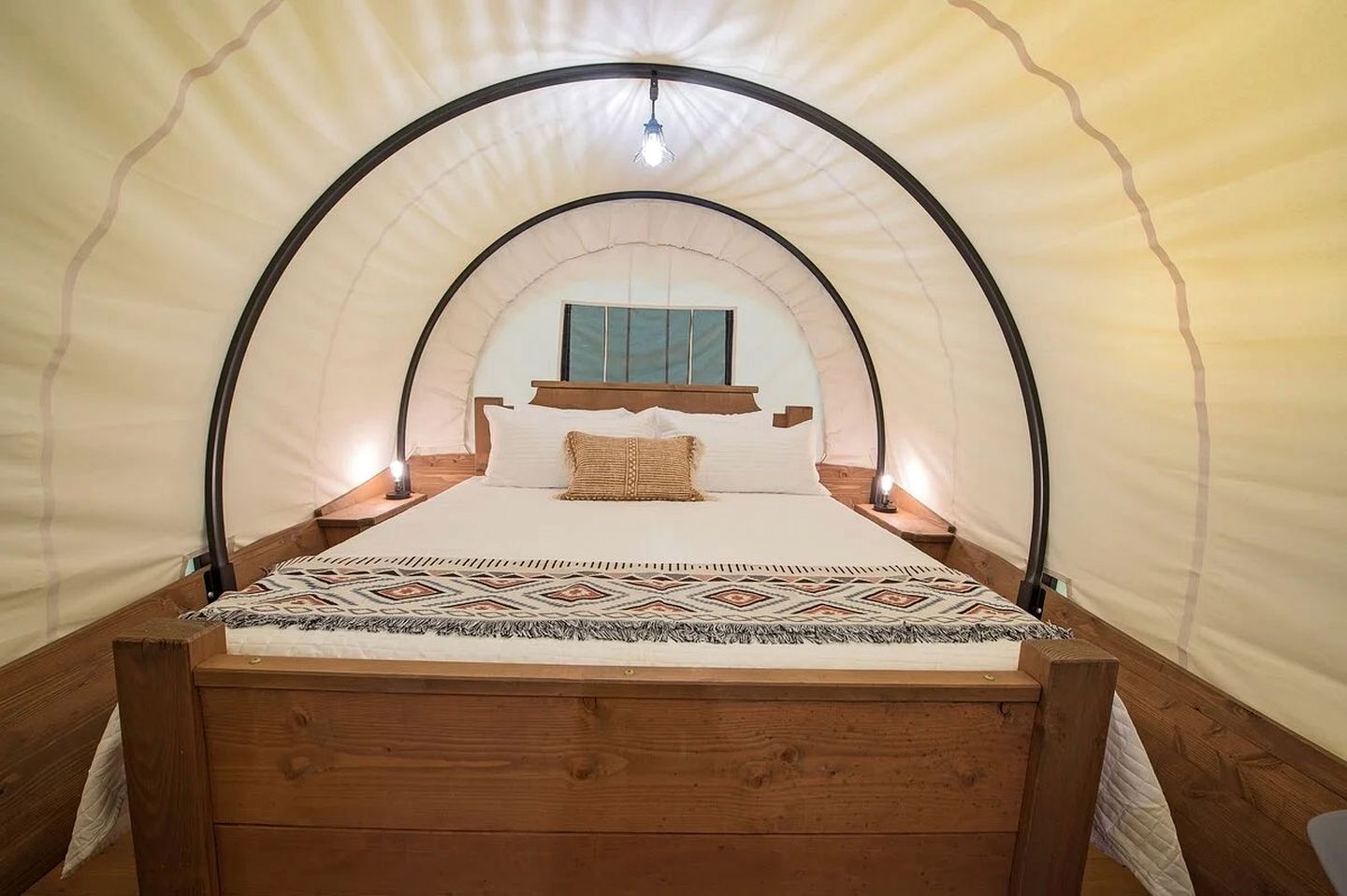 Beautiful Glamping Wagon Great for Outdoor Adventures in Tennessee