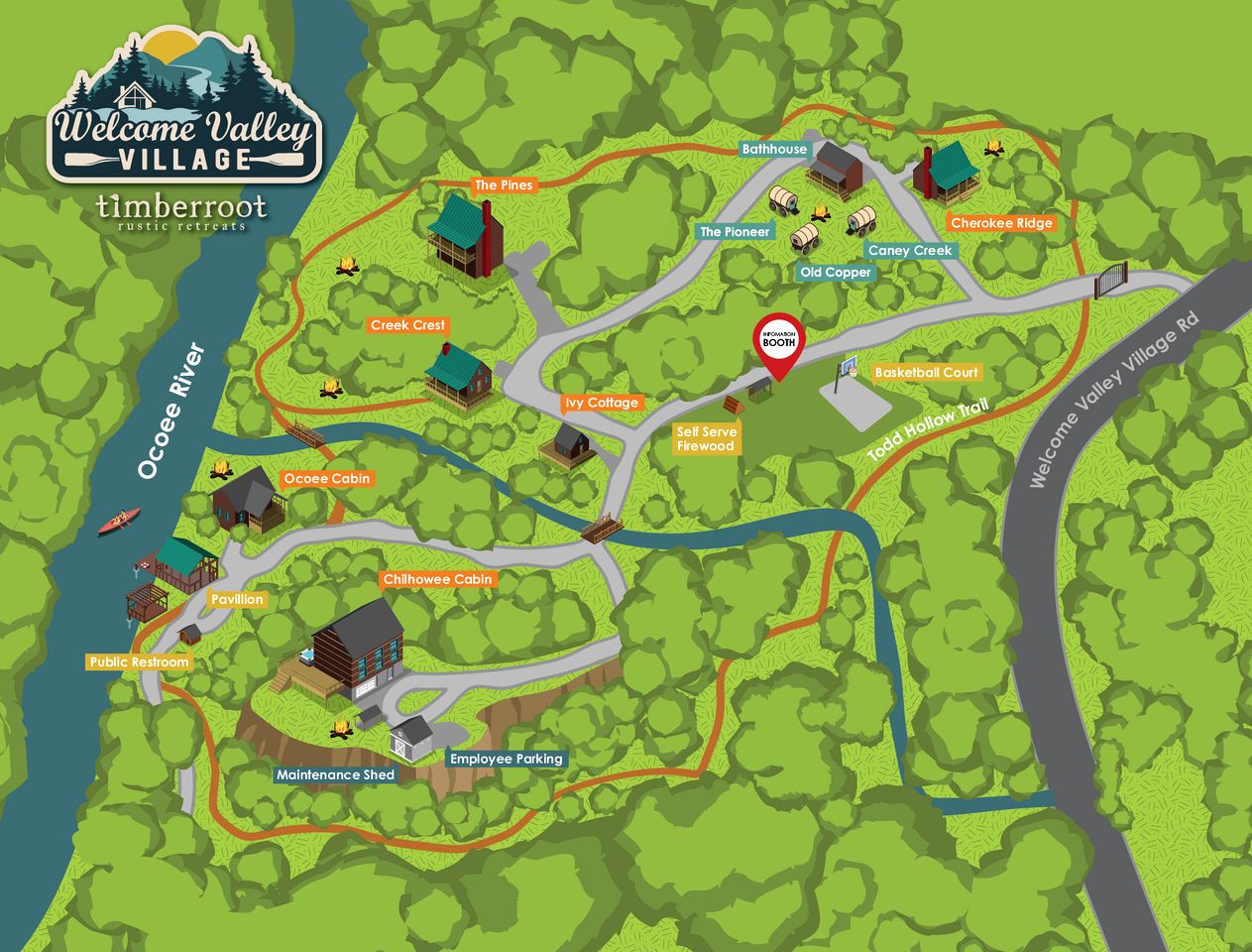 Beautiful Glamping Wagon Great for Outdoor Adventures in Tennessee