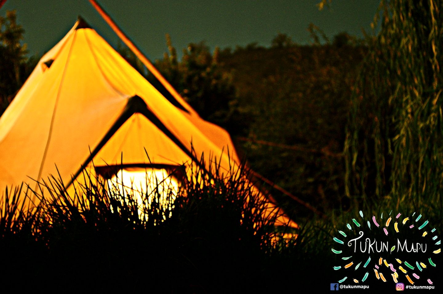 Great Glamping Tents with Outdoor Pool Surrounded by Nature in Chile