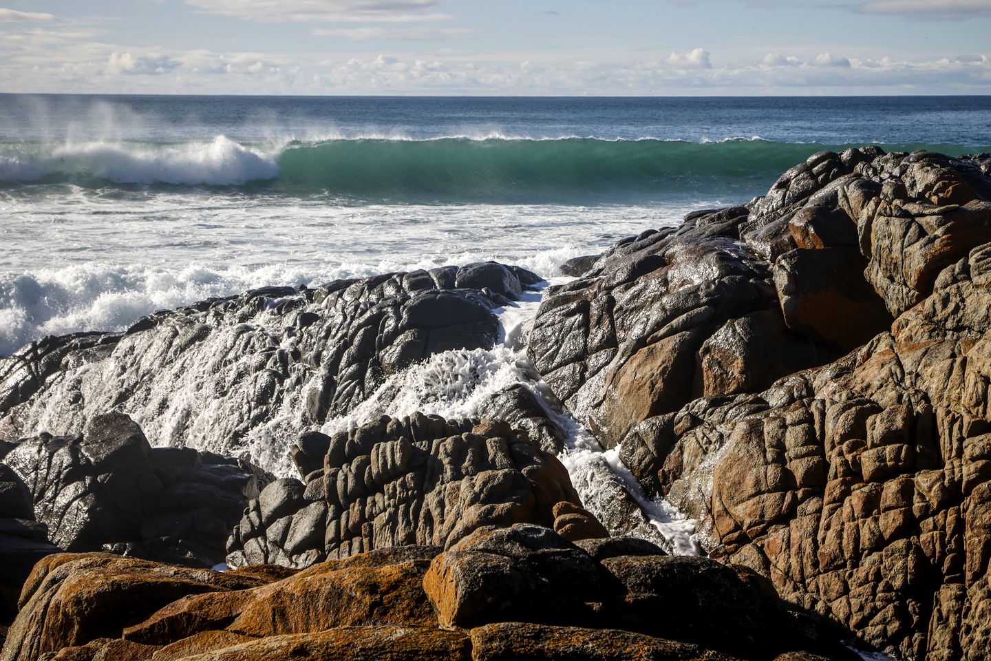 Tiny House Close to Lagoons with Outdoor Bath in Falmouth on the Coast of Tasmania, Australia