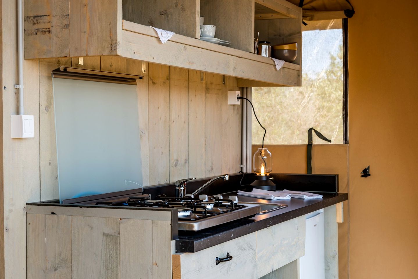 Luxurious Family-Friendly Safari Tent Surrounded by Breathtaking Nature in Croatia