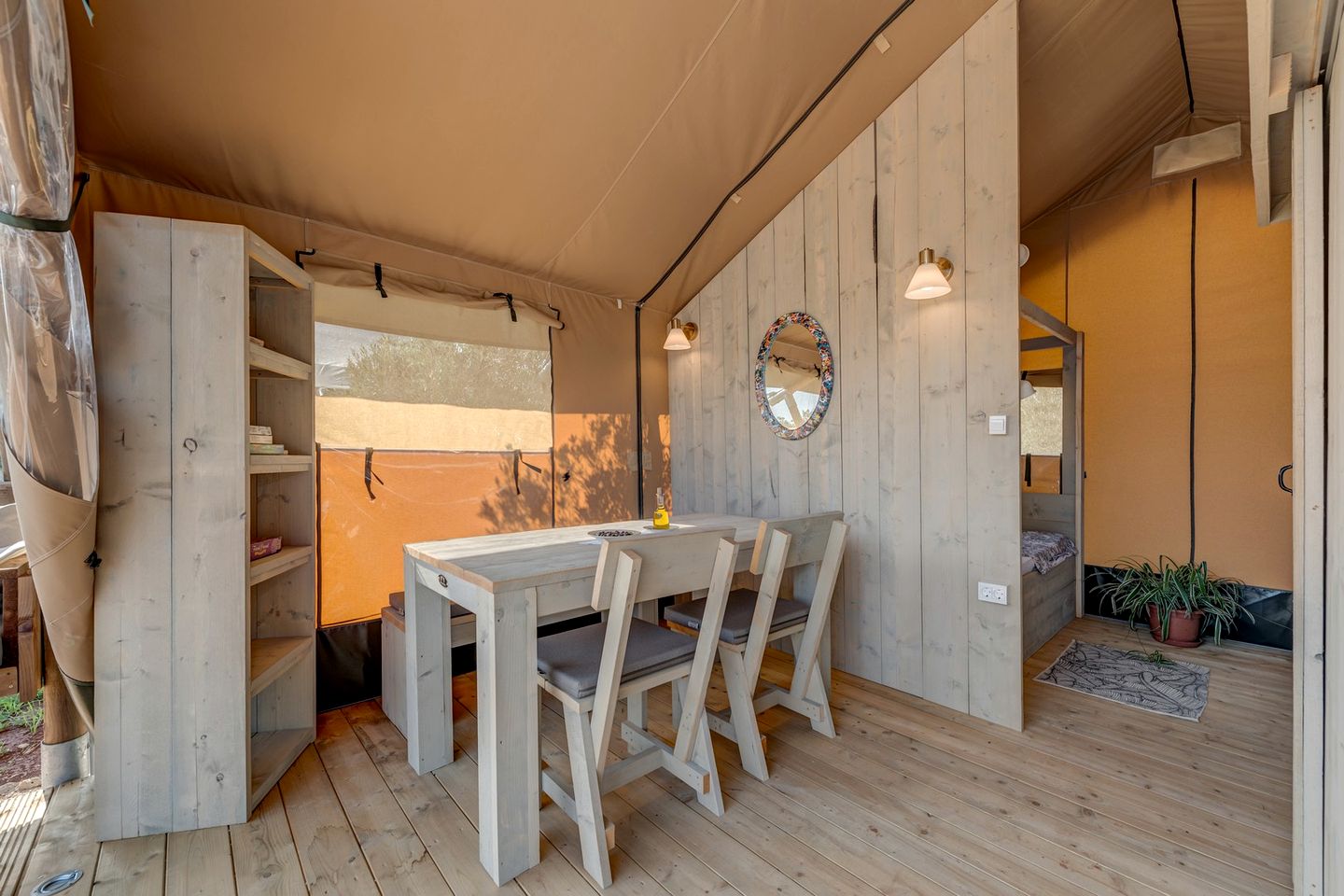 Luxurious Family-Friendly Safari Tent Surrounded by Breathtaking Nature in Croatia