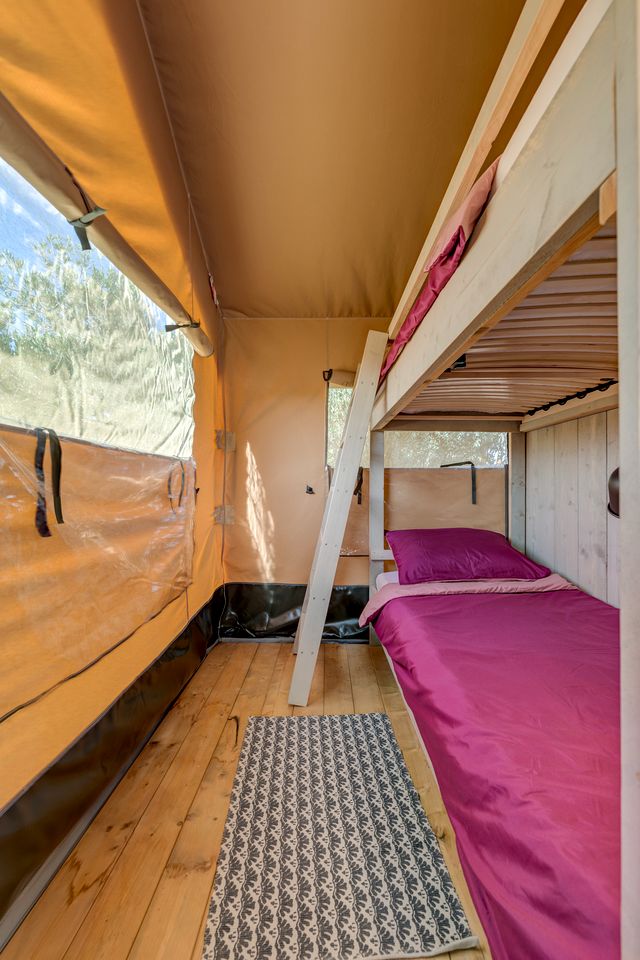Luxurious Family-Friendly Safari Tent Surrounded by Breathtaking Nature in Croatia