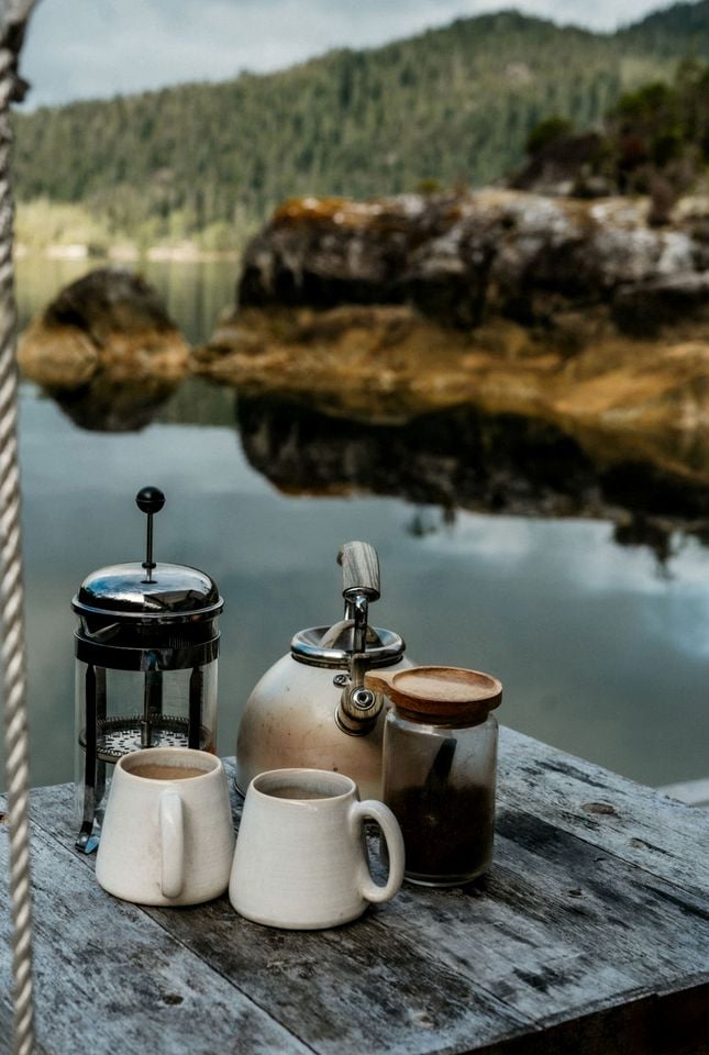 Spectacular Floating Safari Tent Fully Equipped Perfect for a Luxury Getaway in British Columbia