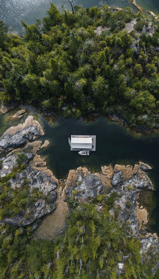 Spectacular Floating Safari Tent Fully Equipped Perfect for a Luxury Getaway in British Columbia