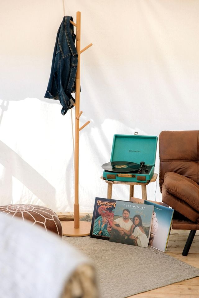 Spectacular Floating Safari Tent Fully Equipped Perfect for a Luxury Getaway in British Columbia