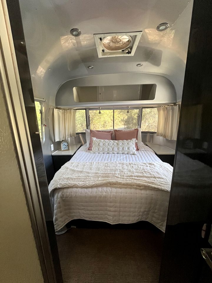 Modern Equipped Airstreams with Deck and Fire Pit Perfect for a Unique Getaway in SC