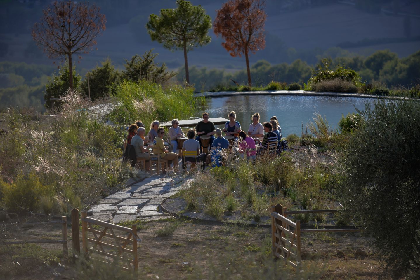 Off-Grid Cozy Bell Tents with Beautiful Views and Surroundings in Italy