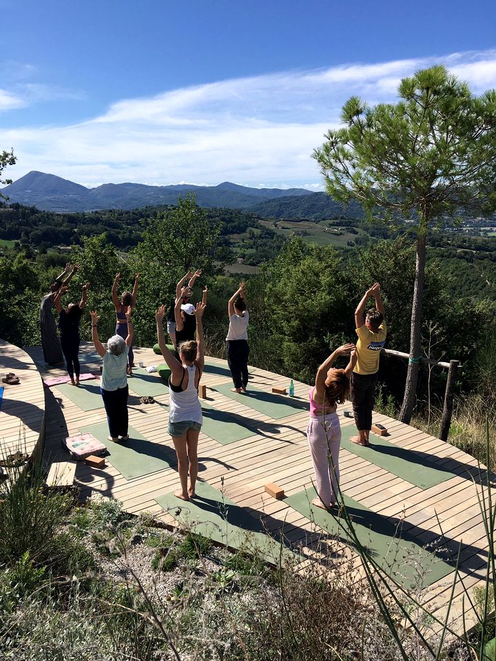 Off-Grid Cozy Bell Tents with Beautiful Views and Surroundings in Italy