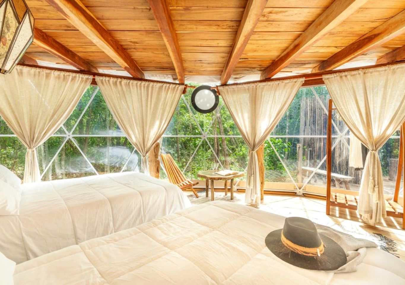 Spectacular Luxury Family Dome with Lofted Interior and Outdoor Bath in Mexico