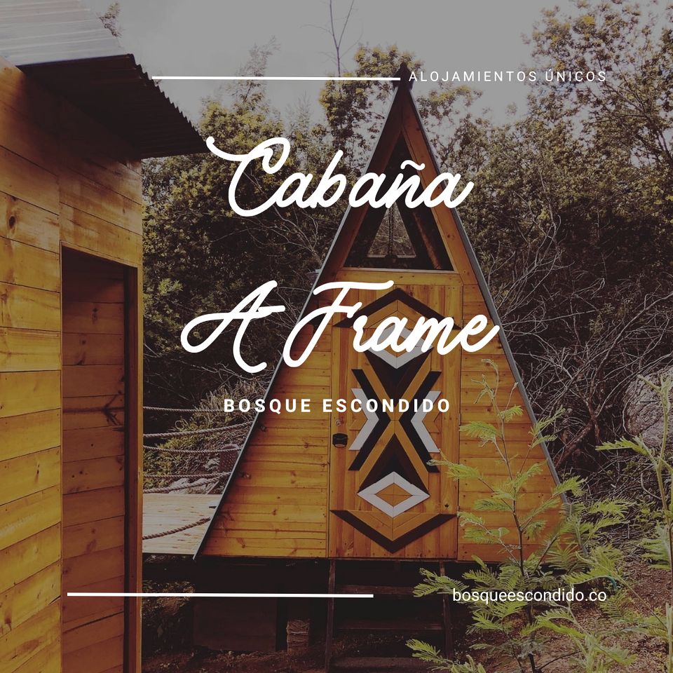Sweet Tiny A-Frame Cabin with Amazing Mountain Views in Colombia