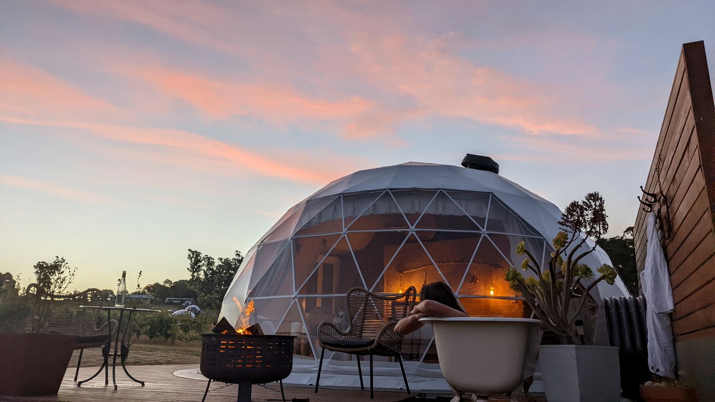 Bespoke Dome Perfect for a Couples Getaway in Tasmania