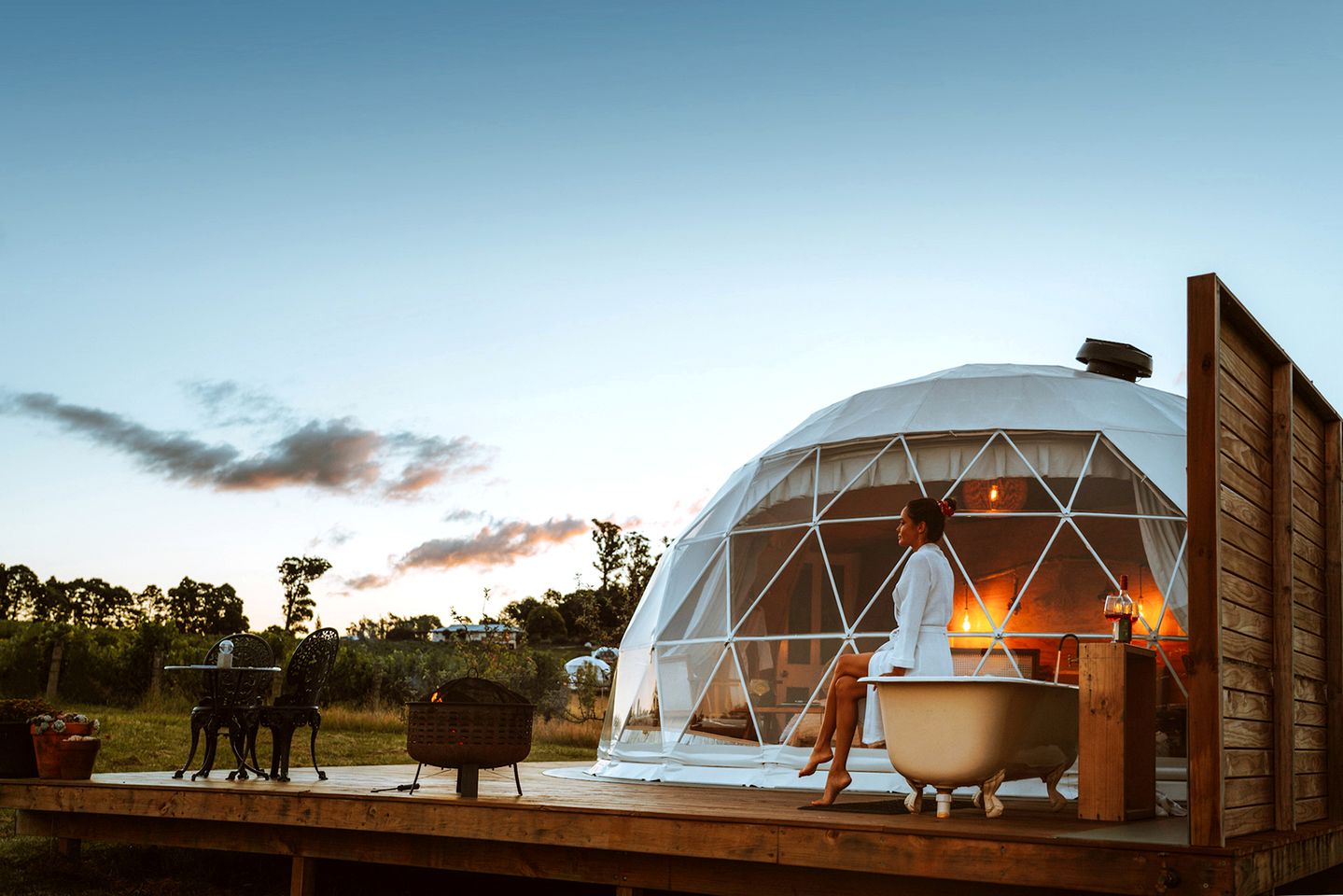 Bespoke Dome Perfect for a Couples Getaway in Tasmania