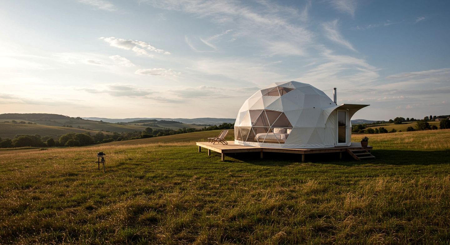Beautiful Dome in the Puglia Countryside for an Incredible Glamping Experience in Italy