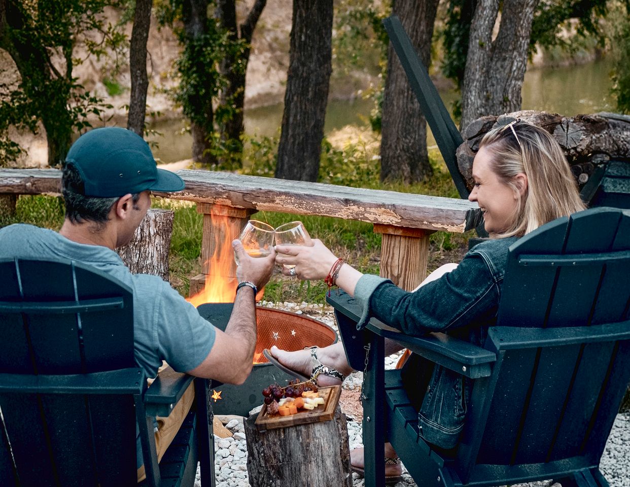 Off-Grid Tented Cabin with Fire Pit in Valley Mills, Texas