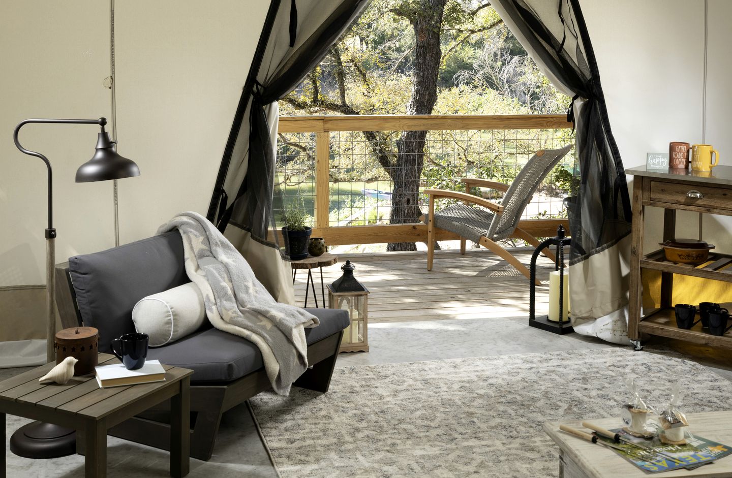 Off-Grid Tented Cabin with Fire Pit in Valley Mills, Texas